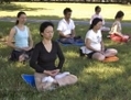 personnes en meditation（攝影:  / 大紀元）  