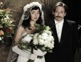 Nasser-Ali Khan (Mathieu Amalric) et Faringuisse (Maria de Medeiros) vivent un mariage fort malheureux（攝影:  / 大紀元）  