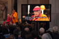 Le Dalaï-lama à la Cathédrale de St Paul de Londres le 14 mai 2012.（攝影:  / 大紀元）  