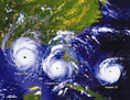 L’ouragan Andrew, une tempête de catégorie 5, a frappé le sud de la  Floride, le 24 août 1992. Avec une nouvelle technique assez controversée, l’intensité des ouragans dangereux pourrait être considérablement réduite. (NASA)
