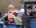 Antakya, 15 mars 2012, réfugiés syriens à la frontière entre la Syrie et la Turquie à Reyhanli. (Bulent Kilic/AFP/Getty Images)