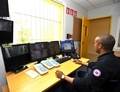 Surveillance dans le nouveau centre pénitentiaire de Carquefou près de Nantes, inauguré en mai 2012 et d’une capacité de 570 places  (Frank Perry/AFP/GettyImages)