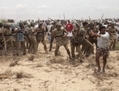 Une manifestation anti-nucléaire sur la plage située non loin de la future centrale de Kudankulam dans le Sud de l’Inde, tourne à la violence avec l’intervention des forces de l’ordre le 10 septembre 2012 (avec l’aimable autorisation d’Amirtharaj Stephen)