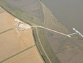 Comté d’Essex, Royaume-Uni, vue aérienne du projet de la RSPB sur l’île Wallasea. (David Wootton/rspb-images.com)