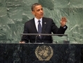 Le président américain Barack Obama lors  de l’Assemblée générale des Nations Unies le 25 Septembre 2012, à New York. (John Moore/Getty Images) 