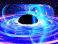 Photo de l’Agence spatiale européenne, montrant un trou noir supermassif. Avec ce type d’imagerie, les scientifiques ont vu l’énergie extraite d’un trou noir. (Getty Images)
