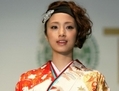 L’actrice japonaise Aya Ueto porte un kimono. (Kiyoshi Ota/Getty Images)