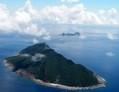 Photo aérienne prise le 15 septembre 2010 des îles Senkaku au Japon connues sous le nom d’îles Diaoyu en Chine dans la mer de Chine orientale. (Jiji Press/AFP/Getty Images)