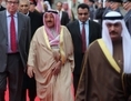 L’émir du Koweït Sabah al-Ahmad al-Jaber al-Sabah (au centre). (Dan Kitwood/Getty Images)