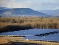 Les panneaux solaires photovoltaïques installés fin 2012 à Ungersheim en Alsace. (Sébastien Bozon/AFP/Getty Images)