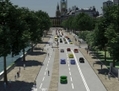 Le projet de super u00abautoroute du vélo» dans Londres. (Transport for London)
