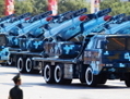 Le 1er octobre 2009, les missiles chinois sont déployés à Pékin lors d’un grand défilé pour célébrer le soixantième anniversaire de la fondation de la République populaire de Chine. La RPC est devenue récemment le cinquième plus important exportateur d’armes au monde, principalement grâce à ses ventes à destination du Pakistan. (Feng Li/Getty Images)