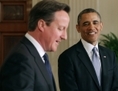 Le président américain Barack Obama et le Premier ministre britannique David Cameron ont tenu une conférence commune dans la Salle Est de la Maison Blanche à Washington DC, le 13 mai 2013. (Chip Somodevilla/Getty Images)