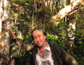 Patrick Blanc au jardin botanique d’Auckland, Nouvelle-Zélande, en décembre 2012. (Pascal Heni)
