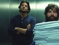 Les acteurs Bradley Cooper (à gauche), Zach Galifianakis (au centre) et Ed Helms (à droite) sont à nouveau réunis pour cette troisième partie de la comédie <i>Lendemain de veille 3</i>. (Warner Bros.) 
