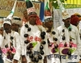 Des fermiers indiens protestent contre les récoltes génétiquement modifiées à New Delhi, Inde, le 6 mai 2008. (Raveendran/AFP/Getty Images)