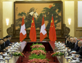 Rencontre entre le Président chinois Xi Jinping et le Président de la confédération Ueli Maurer. u00abPas de libre-échange sans droits humains» demande la Plateforme Chine. (Alexander F. Yuan/Pool/Getty Images)