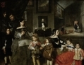 <i>La Famille du peintre</i>. Juan Martinez del Mazo, huile sur toile, 149,5 x 174,5 cm, 1664-1665. (The Bankes Collection (The National Trust))