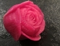 Une rose sculptée dans un légume-racine? Quelle manière originale de déclarer son amour pour l’être aimé à la Saint-Valentin! (Gracieuseté de Lena Guézennec)
