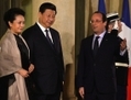 Francois Hollande reçoit le président chinois Xi Jinping et sa femme à l’Élysée pour un dîner officiel. (Pascal Le Segretain/Getty Images) 