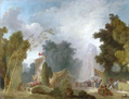 Jean-Honoreu0301 Fragonard (1732-1806), <i>La Fête à Saint-Cloud</i>, vers 1775-1780. (© RMN - Grand Palais/Gérard Blot)  
）  