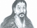 L’historien légendaire Cang Jie, créateur des caractères chinois, est décrit dans les écritures anciennes comme porteur de quatre yeux, qui lui ont donné une vision remarquable. (Yeuan Fang/Epoch Times)