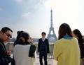 Les touristes asiatiques sont les grands champions de la dépense à Paris. (Eric Feferberg/AFP/Getty Images)