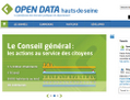 Capture d’écran du site Opendata.hauts-de-seine.net (Opendata.Hauts-De-Seine.net)