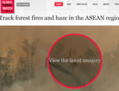 Détail des feux de forêts visionnés par le biais d'une application qui pourra prévenir plus rapidement les pompiers. (Global Forest Watch Fires)