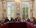 Le premier conseil des ministres de la rentrée, le mercredi 20 août à l’Hôtel de Matignon. (Bertrand Guay/AFP/Getty Images)