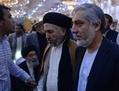 Le candidat à la présidence de l’Afghanistan Abdullah Abdullah (à droite) s’est retiré du processus électoral. (Shah Marai/AFP/Getty Images)