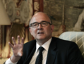 Pierre Moscovici attend le poste des affaires économiques européennes dans la nouvelle commission Junker. (Louisa Gouliamakia/AFP/Getty Images)