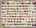 La carte des emblèmes nationaux par Alvin J. Johnson (1886). ( Wikimédia)
