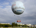 Vue du ballon de Paris au parc André Citroën le 4 août 2014. (Bertrand Guay/AFP/Getty Images)
