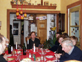 Une partie de la famille Lemay lors du traditionnel repas de Noël, le seul moment de l’année où la famille au complet se réunit. (Claude Lemay)