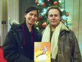 Le peintre Stuart McAdam et son amie ont apprécié le spectacle de Shen Yun lors de la représentation du vendredi 9 janvier à la Place des Arts. (Nathalie Dieul/Epoch Times)