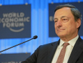Mario Draghi. Les annonces de Mario Draghi ont déclenché des commentaires sur «Mario Draghi sauve la zone euro» et «ces efforts suffiront-ils?» (World Economic Forum. swiss-image.ch/Photo Remy Steinegger)
