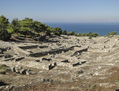 Vue panoramique du site de Camiros, Rhodes, Grèce. (Bernard Gagnon/ Wikipédia)
