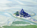 La baie du Mont Saint-Michel bénéficie de la Convention de Ramsar pour la protection des zones humides depuis 1994. Une superficie de 62 000 hectares est ainsi classée. (Uwe Küchler/Wikimédia)
