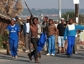 Les étrangers ne sont pas les bienvenus pour ces habitants de l’implantation sauvage de Ramaphosa, à l’est de Johannesburg. (Tebogo Letsie/IRIN)