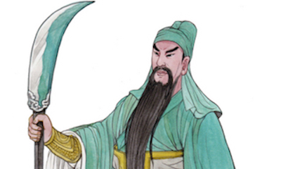 Guan Yu, guerrier sacré de la loyauté et de la droiture. (Blue Hsiao) 