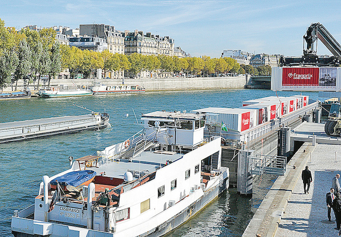 Le transport fluvial sur la Seine encore sous-exploité