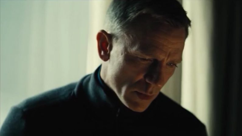 Image du nouveau trailer de "007 Spectre" (Youtube)