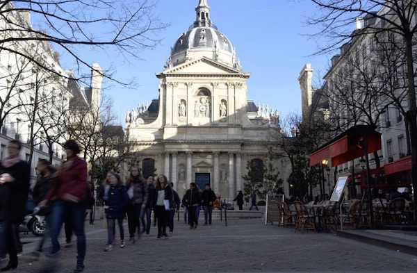 Vue extérieure de l’université de la Sorbonne. (Loic Venance/AFP/Getty Images)