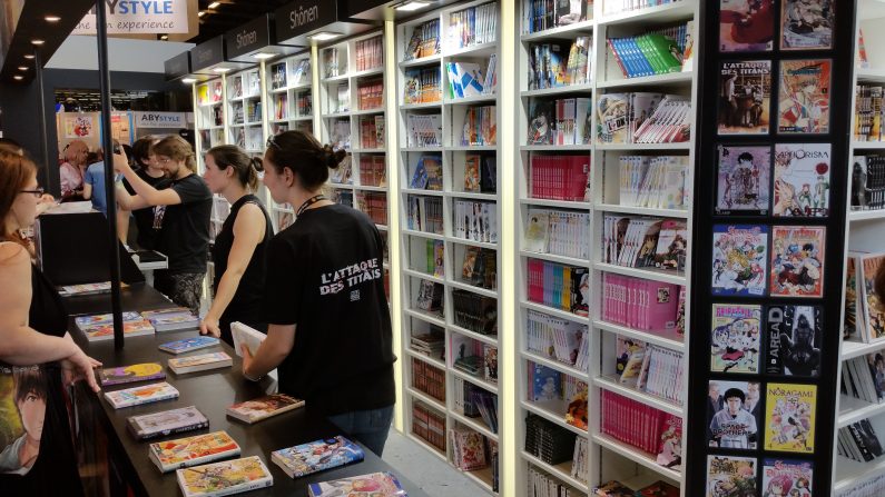 Le manga français a bien du chemin à parcourir pour rattraper son homologue nippon. (David Vives/Epoch Times)