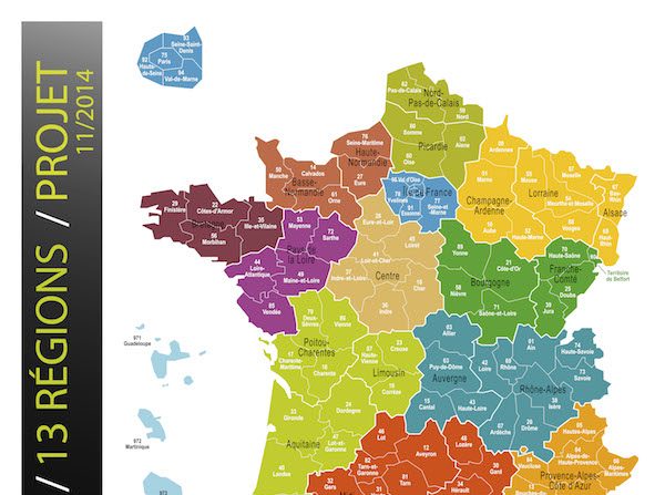 La réforme des régions, à l'heure des nouvelles capitales régionales fait de nouveau couler beaucoup d'encre (www.interieur.gouv.fr)