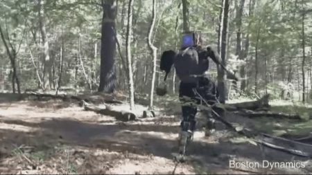 Quand Google envoie ses robots-cyborgs promener en forêt