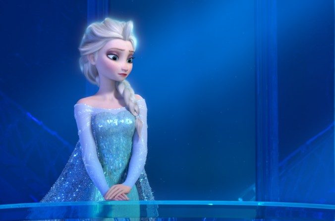 capture d'écran de la "Reine des Neiges", chef d'oeuvre de Disney sorti en 2013.
