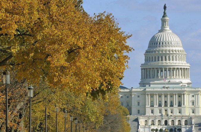 Le Congrès américain à Washington D.C, le 6 novembre 2011. (Mladen Antonov/AFP/Getty Images)