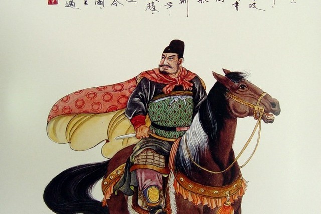 L’assassin Jing Ke, prêt à casser du roi (Wang Shuang-K'uan/Epoch Times)